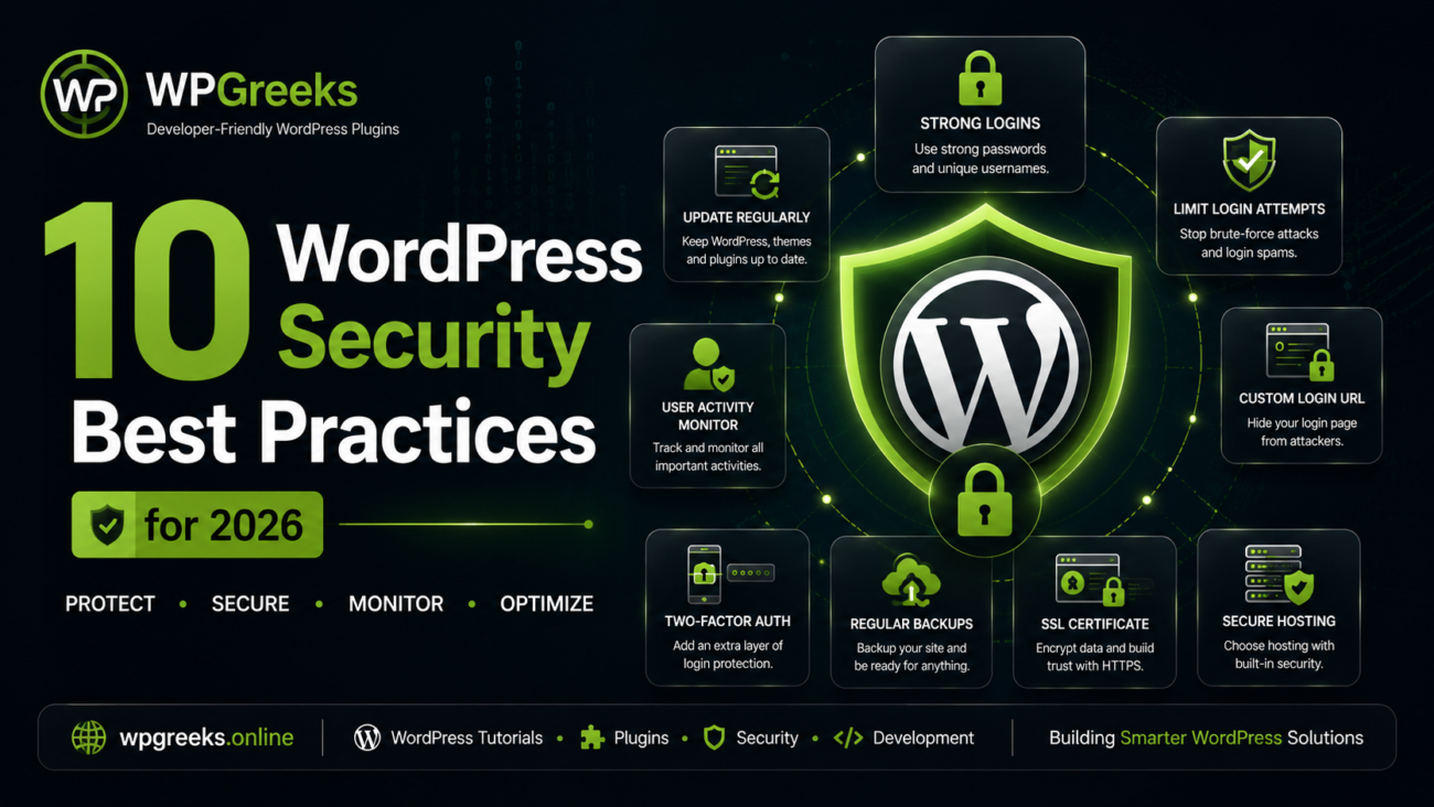 WordPress Security Best Practices 10 Simple Ways to Protect Your Website in 2026
